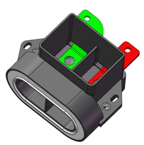 Current sensor core housing